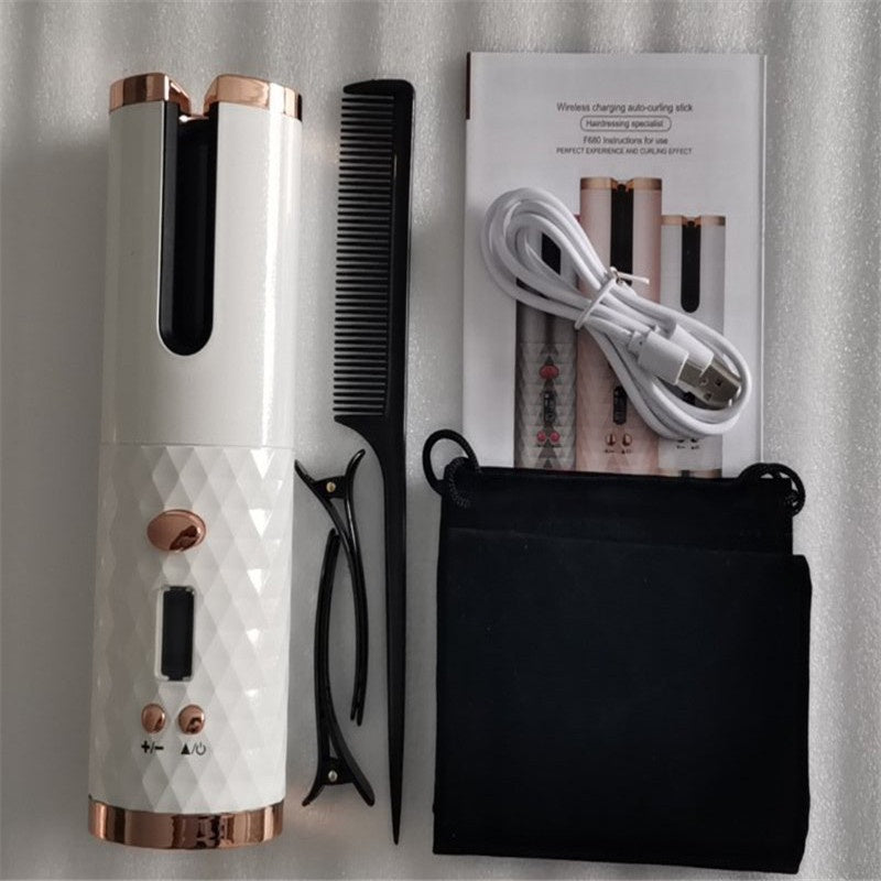 Curling Iron USB Wireless Multifunctional Charging Curler Curling Iron USB Wireless Multifunctional Charging Curler